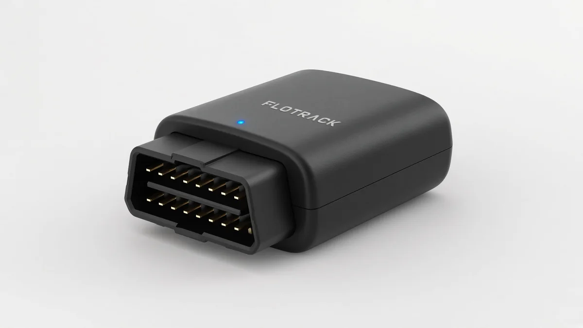 Dispositivo Flotrack Pro: conector OBD-II